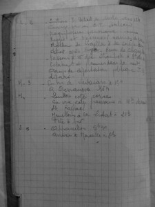 Journal de bord / Diary   